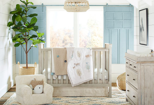 Nylon 25 50 Boy Nursery Nico Woodland Pottery Barn Kids