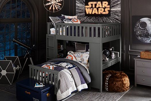 star wars kids bed