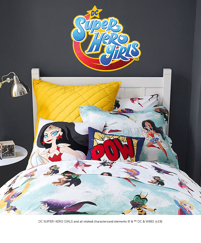 Dc Super Hero Girls Pottery Barn Kids