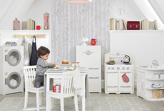 Retro Rustic Playroom Pottery Barn Kids