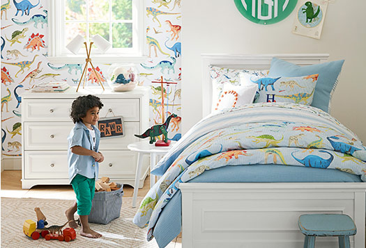 Dino Kids Bedroom Boys Room Ideas Pottery Barn Kids