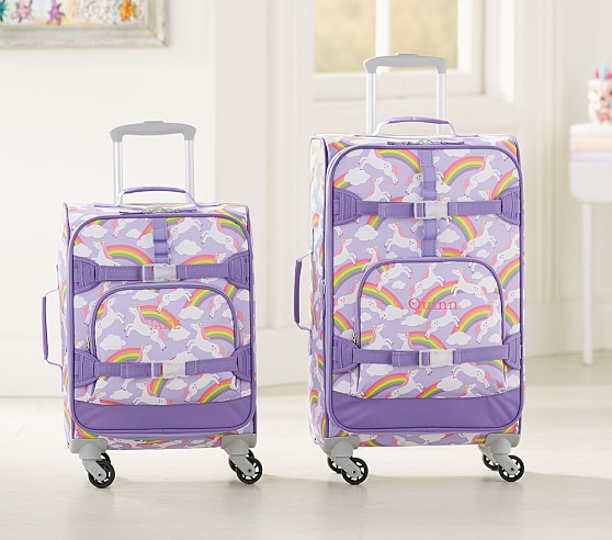 kids unicorn luggage