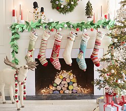 Kids Christmas Stockings & Kids Stockings | Pottery Barn Kids