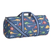 Mackenzie Blue Multicolor Dino Hard Sided Spinner Luggage | Pottery ...