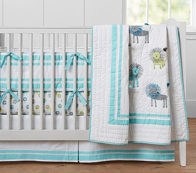 Harper Lion Baby Bedding | Pottery Barn Kids