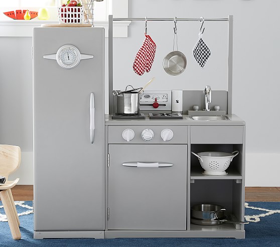 gray toy kitchen