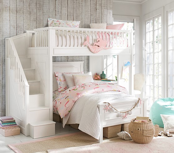 Fillmore Stair Loft Bed | Pottery Barn Kids