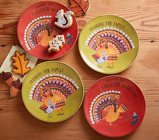 Thanksgiving Plates Pottery Barn Kids