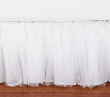 Tulle Bed Skirt | Pottery Barn Kids