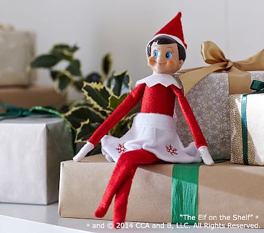 The Elf on the Shelf® Skirt | Pottery Barn Kids