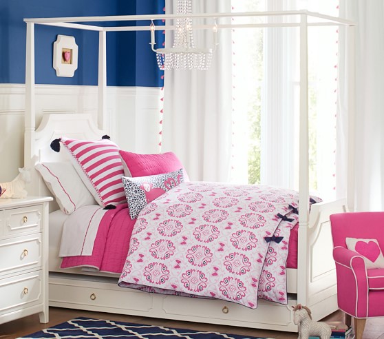 Ava Regency Canopy Bed | Pottery Barn Kids