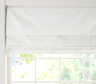 Twill Roman Shade | Pottery Barn Kids