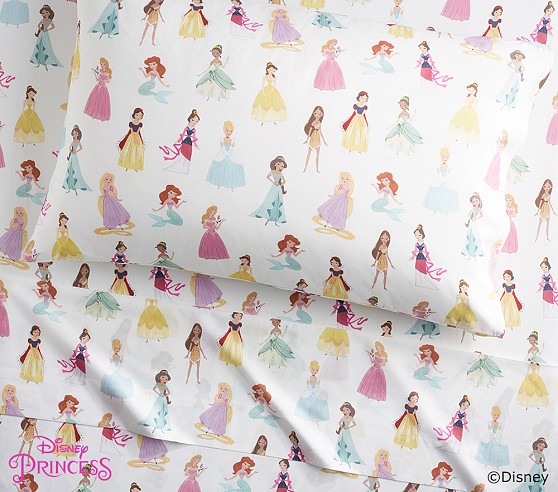 organic disney princess sheet set c