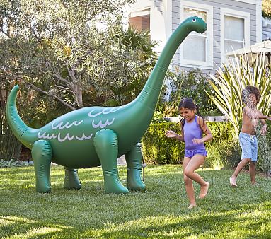 dinosaur blow up sprinkler