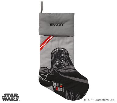 Darth Vader™ Star Wars™ Stocking | Pottery Barn Kids