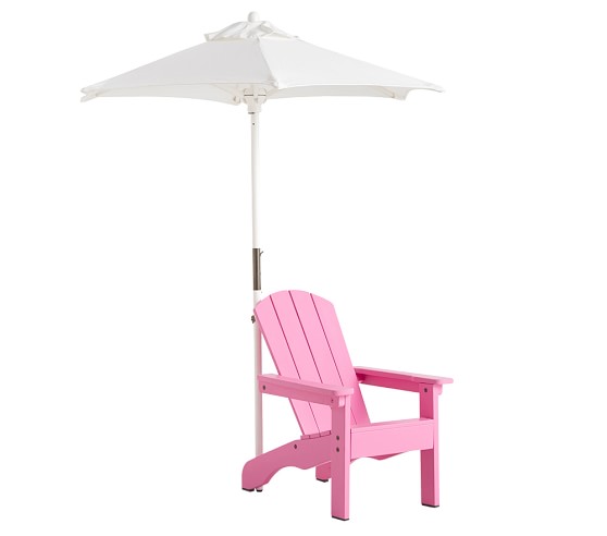 chair with umbrella