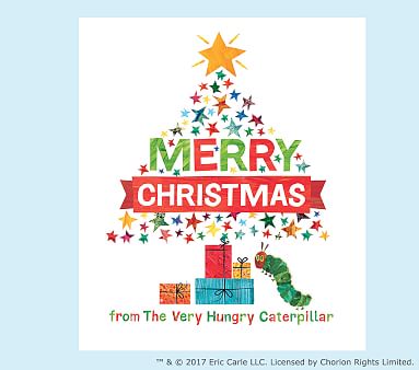 Merry Christmas from the Very Hungry Caterpillar Book | Pottery Barn Kids