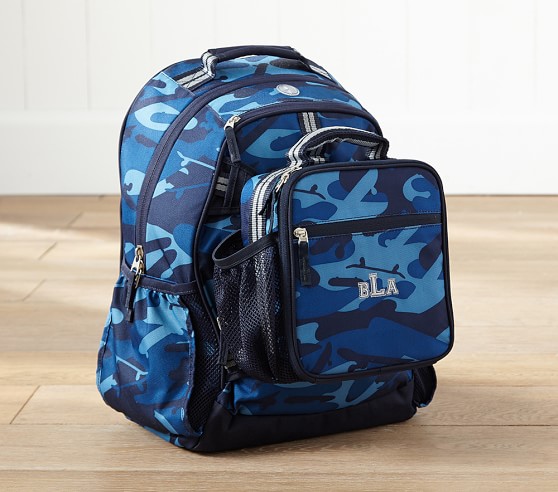 Mackenzie Navy Soccer Backpacks | Pottery Barn Kids