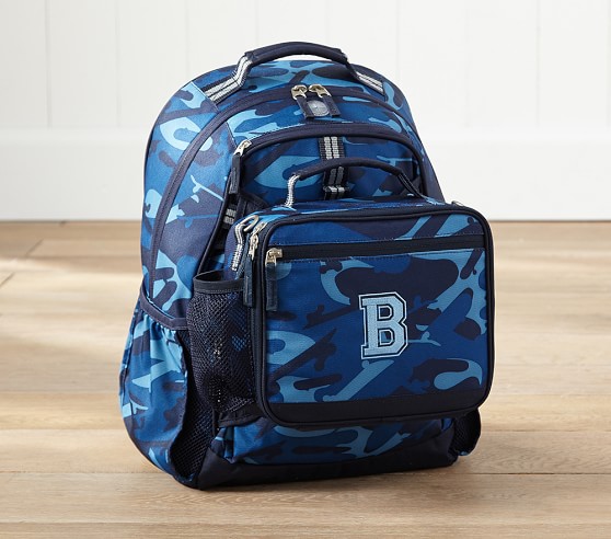 Mackenzie Navy Soccer Backpacks | Pottery Barn Kids