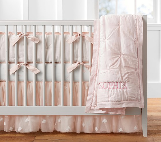 Monique Lhuillier Crib Bedding Monique Lhuillier Sateen Ethereal