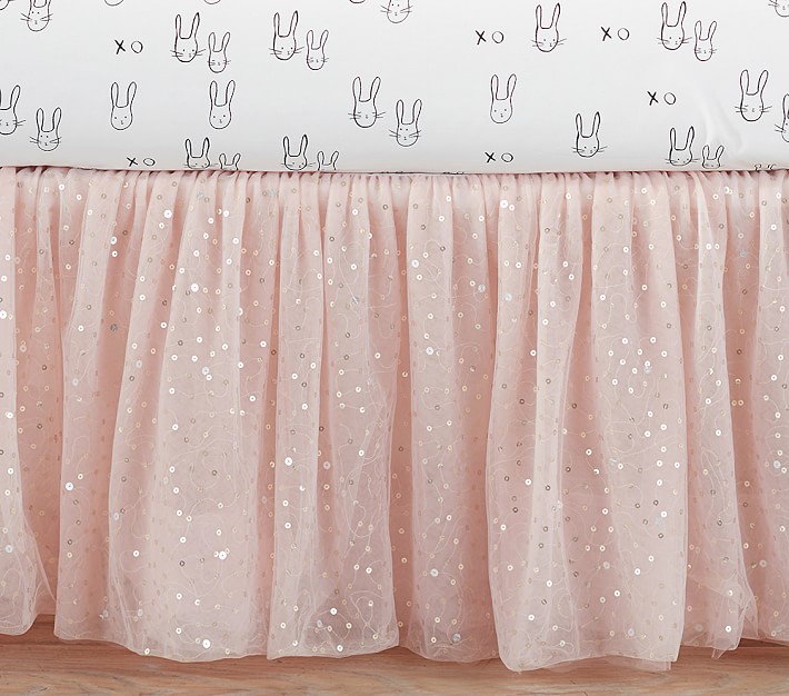 Pink Tulle Crib Skirt Best Photos Skirt And Bag Gitesdardennes Org