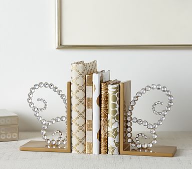 gold bookends nursery