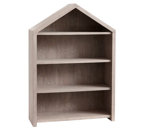 pottery barn house bookshelf