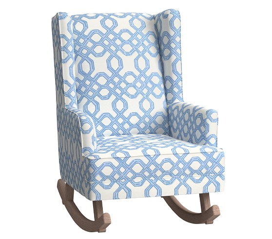 Shoptagr Lilly Pulitzer Modern Wingback Rocker Ottoman By