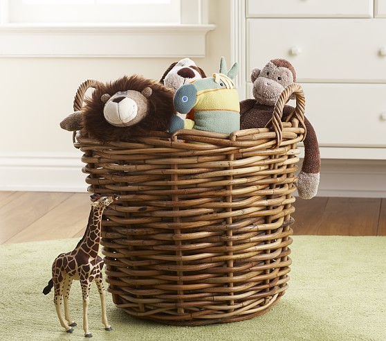 safari toy basket