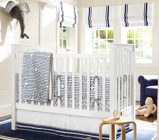 Harper Blackout Cordless Roman Shade | Pottery Barn Kids