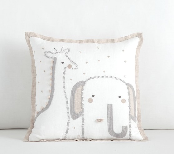 Baby Animal Decorative Pillow | Pottery Barn Kids