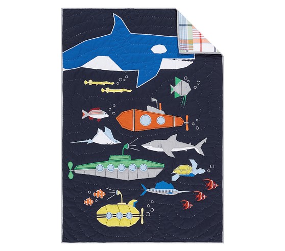 Submarine Baby Bedding Sets Pottery Barn Kids