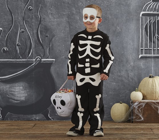 glow in the dark skeleton costume