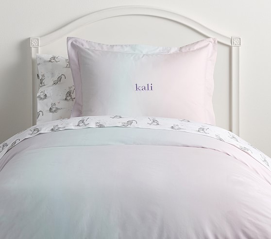 Organic Ombre Kids Duvet Cover Pottery Barn Kids