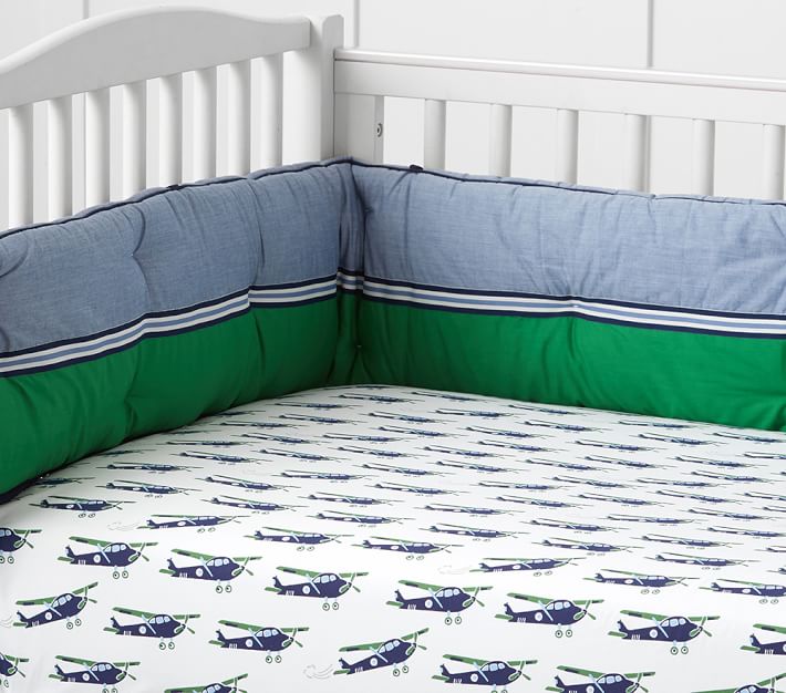 Airplane Baby Bedding Crib Bedding Pottery Barn Kids