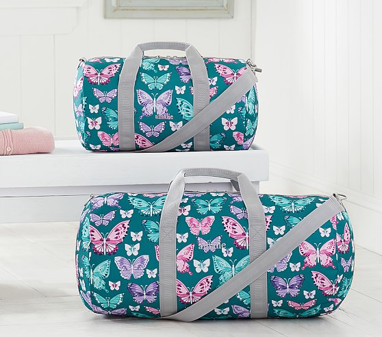 butterfly duffle bag