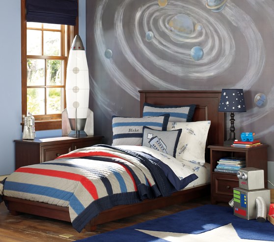 Galaxy Kids Wall Mural Pottery Barn Kids