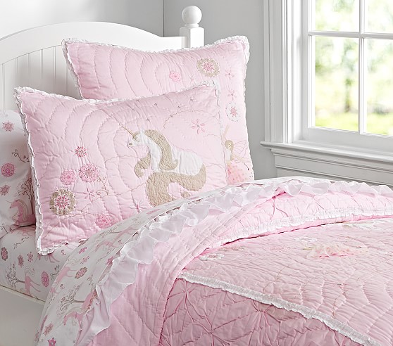 Unicorn Kids' Comforter Set | Pottery Barn Kids