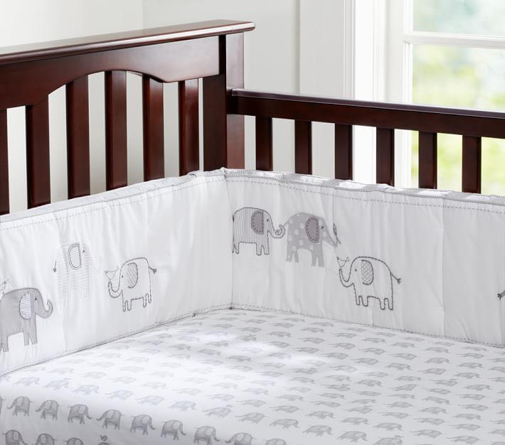 Elephant Stitch Baby Bedding