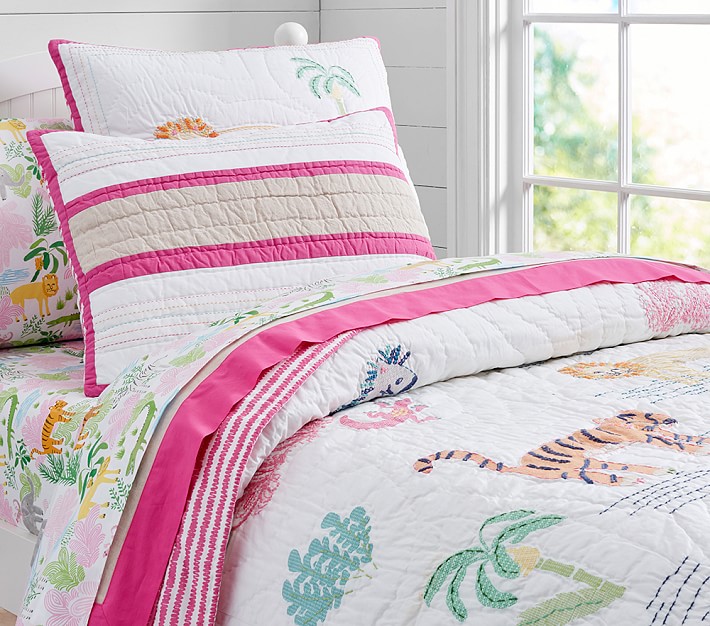 Girls Jungle Bedding