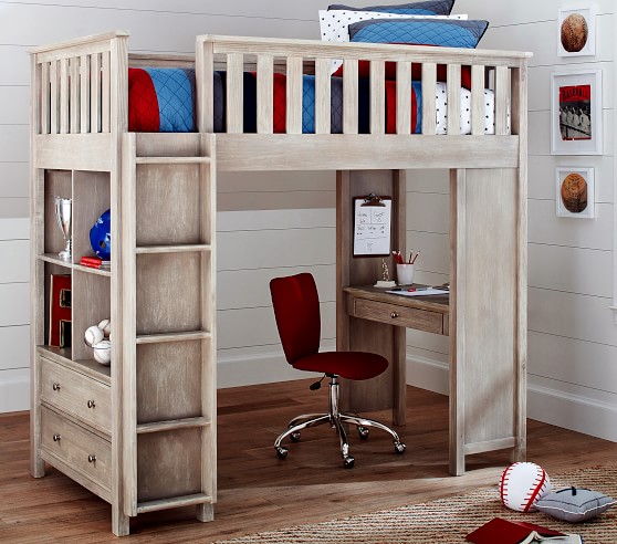 Elliott Loft Bed For Kids | Pottery Barn Kids