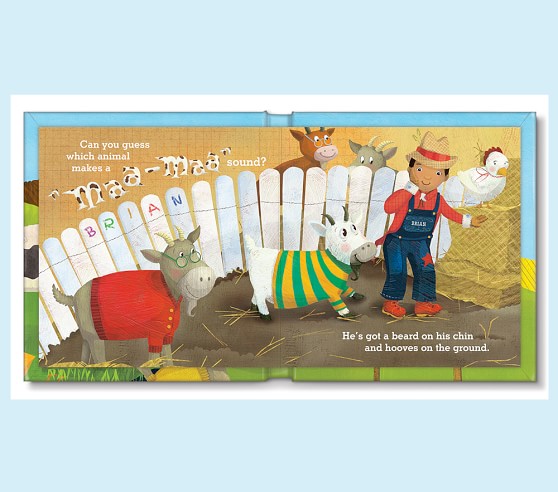 My Farm Friends Personalized Book | Kids Books | Pottery Barn Kids