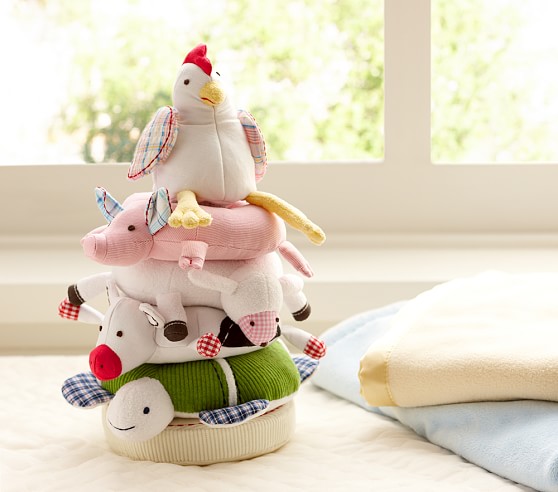 pottery barn animal stacker