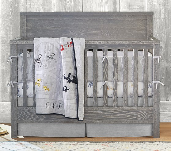 Owen Animal Safari Crib Bedding Sets Pottery Barn Kids