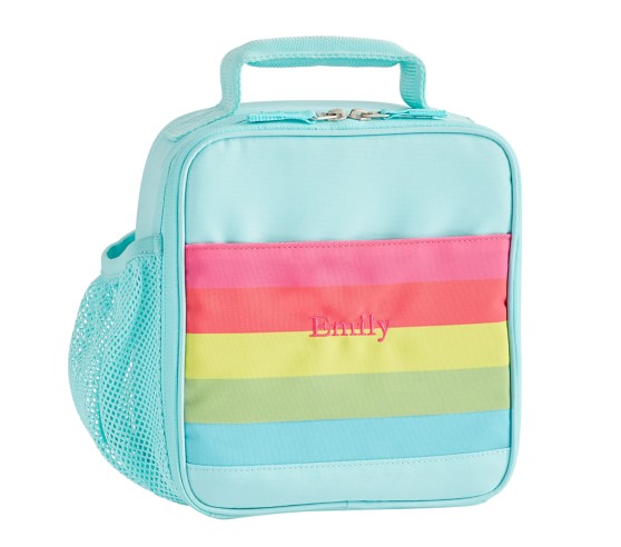 Mackenzie Critter Rainbow Kids Lunch Box | Pottery Barn Kids