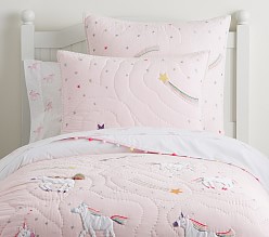 pottery barn girl bedding