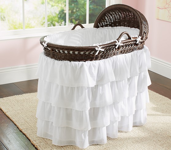 Espresso Bassinet Baby Crib Pottery Barn Kids