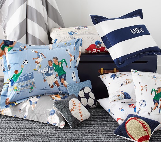 Vintage Baseball Kids Duvet Cover Pottery Barn Kids