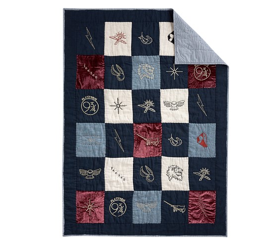 Harry Potter Patchwork Kids Comforter Set Pottery Barn Kids