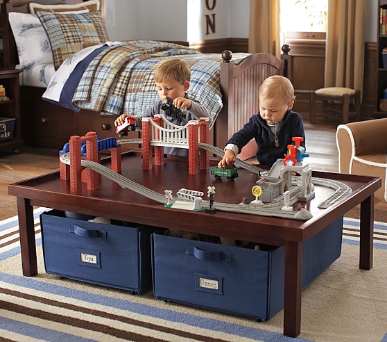 Activity Table And Canvas Cart Pottery Barn Kids